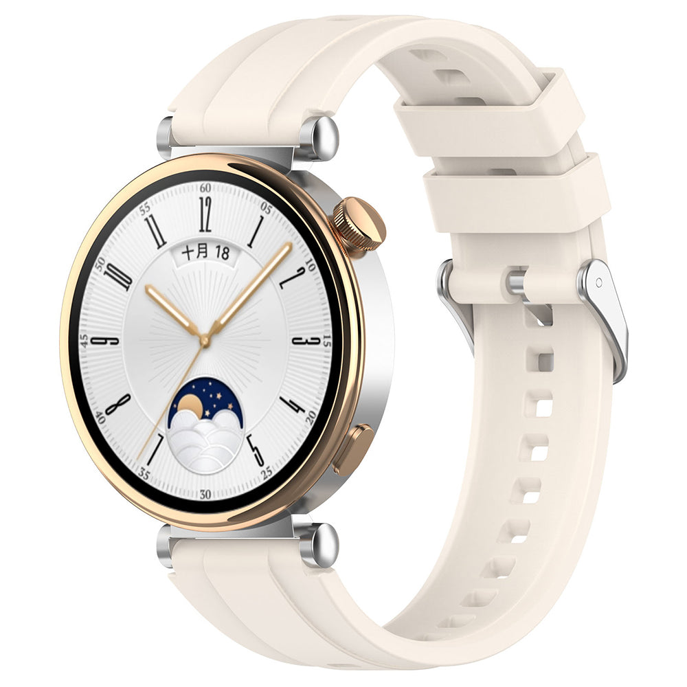 Kaiš Techsuit W075 za Huawei Watch / Garmin Watch seriju, 18mm, Bež