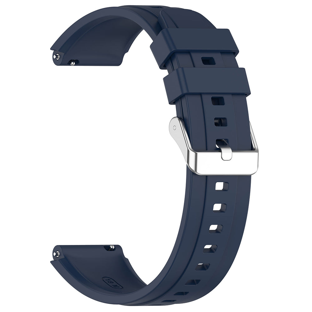 Kaiš Techsuit W075 za Huawei Watch / Garmin Watch seriju, 18mm, Tamnoplav