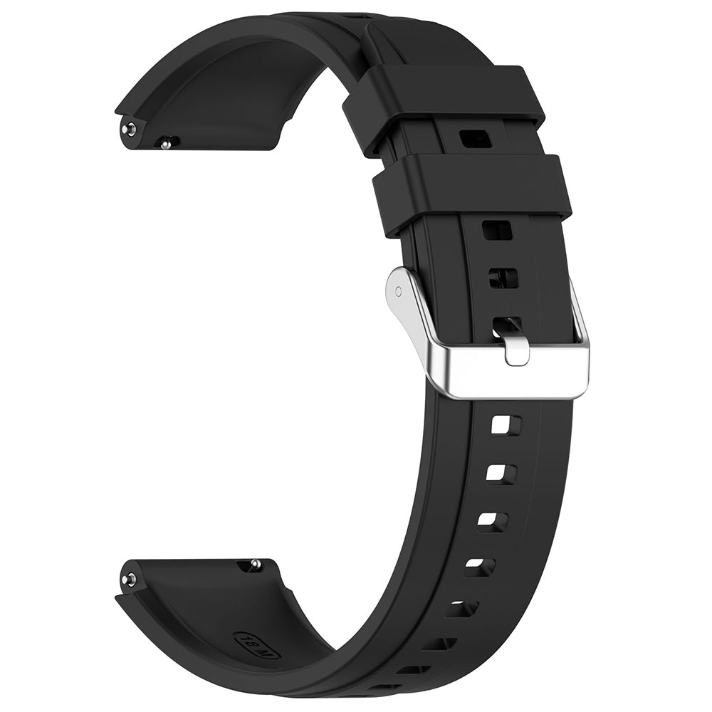 Kaiš Techsuit W075 za Huawei Watch / Garmin Watch seriju, 18mm, Crna