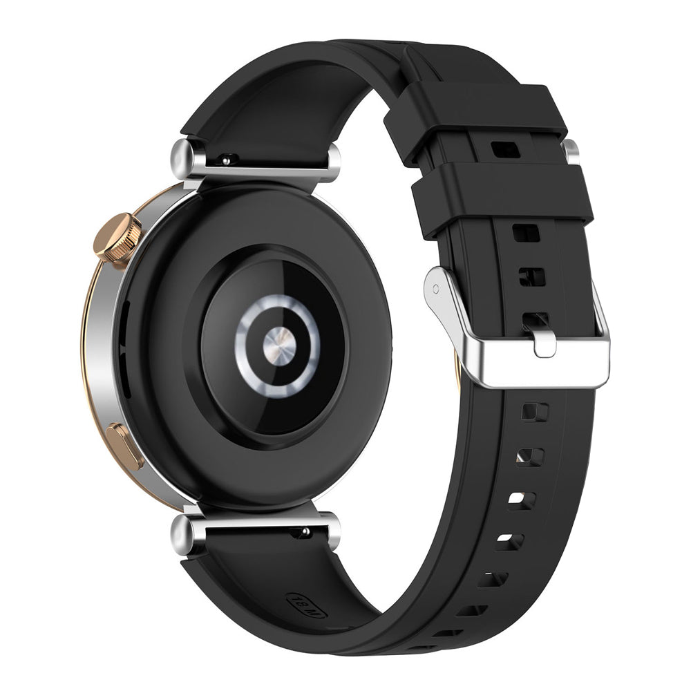 Kaiš Techsuit W075 za Huawei Watch / Garmin Watch seriju, 18mm, Crna