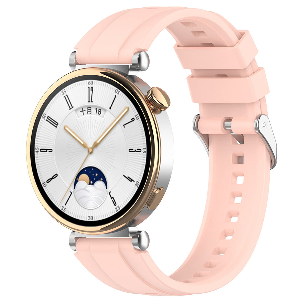 Kaiš Techsuit W075 za Huawei Watch / Garmin Watch seriju, 18mm, Roze