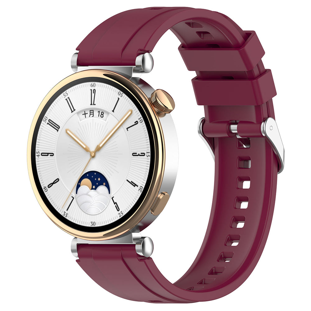 Kaiš Techsuit W075 za Huawei Watch / Garmin Watch Series, 18mm, Višnja