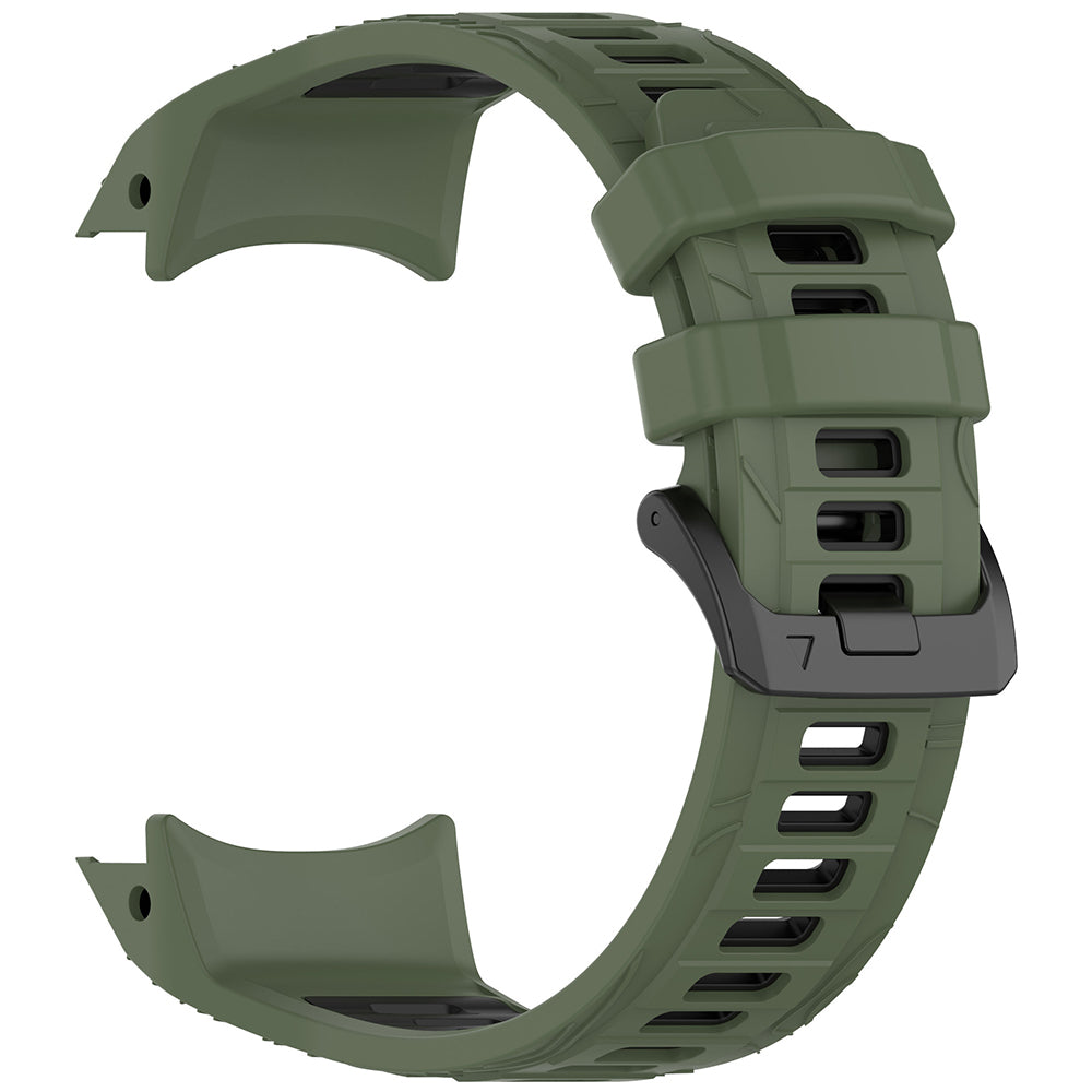 Kaiš Techsuit W077 za Garmin Instinct 3 45mm Solar / Instinct 3 45mm, Zelena