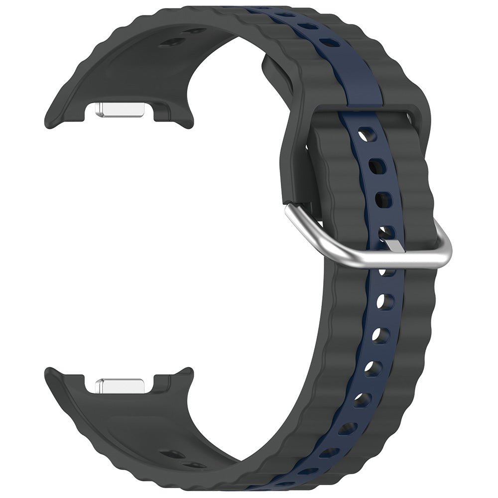 Kaiš Techsuit W078 za Samsung Galaxy Watch8 / Watch8 Classic Series, Siva