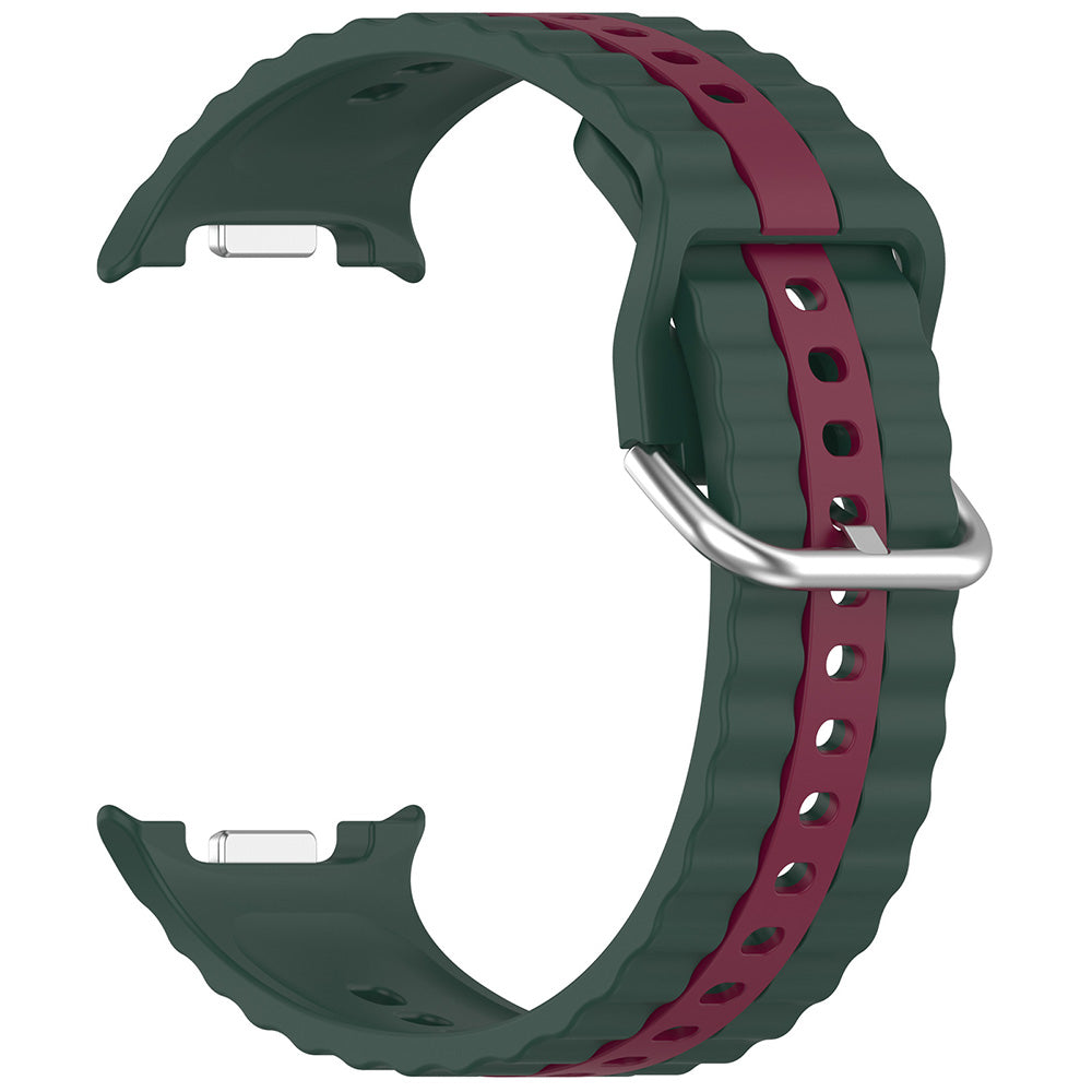 Kaiš Techsuit W078 za Samsung Galaxy Watch8 / Watch8 Classic Series, Tamno Zelena