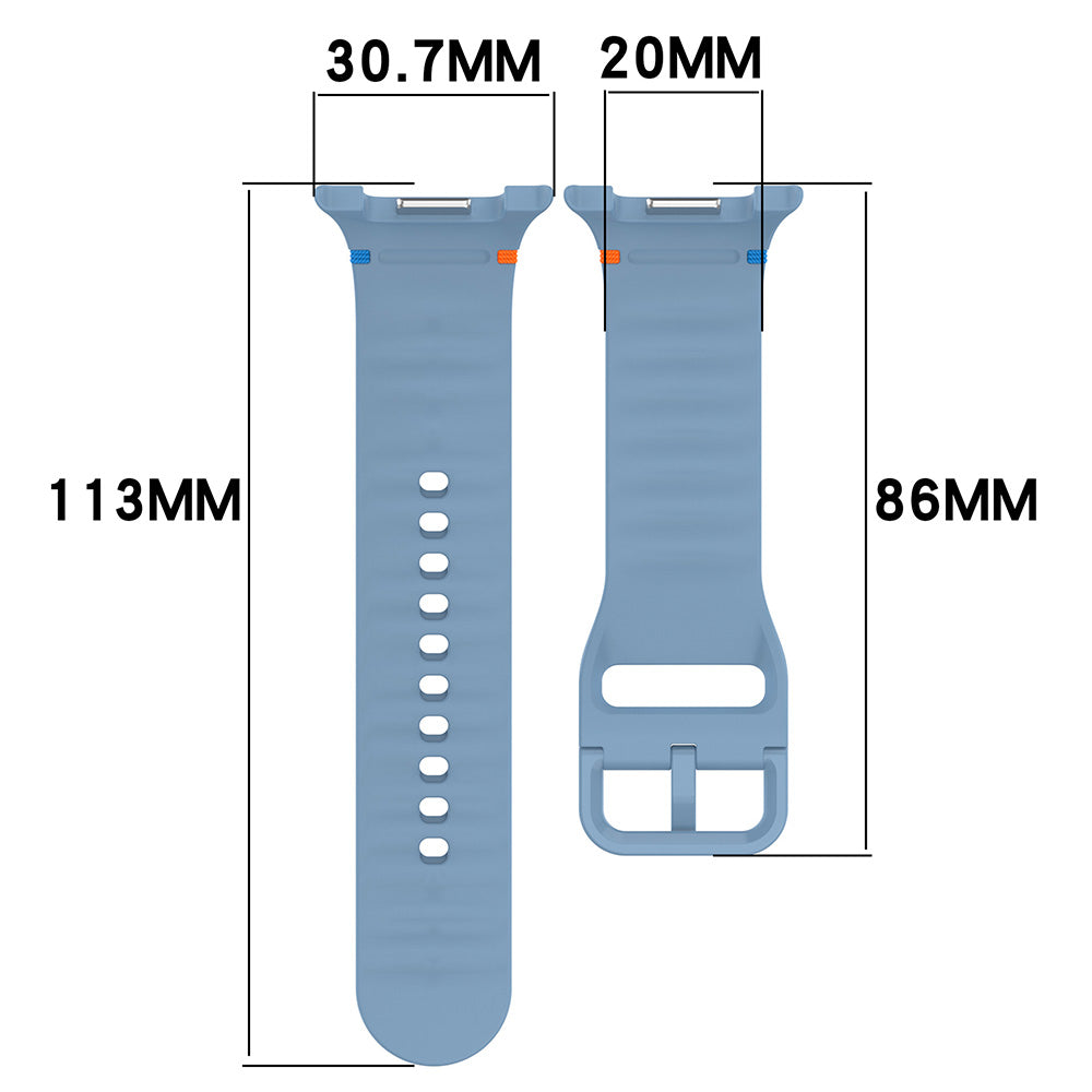 Kaiš Techsuit W079 za Samsung Galaxy Watch8 / Watch8 Classic Series, Bež