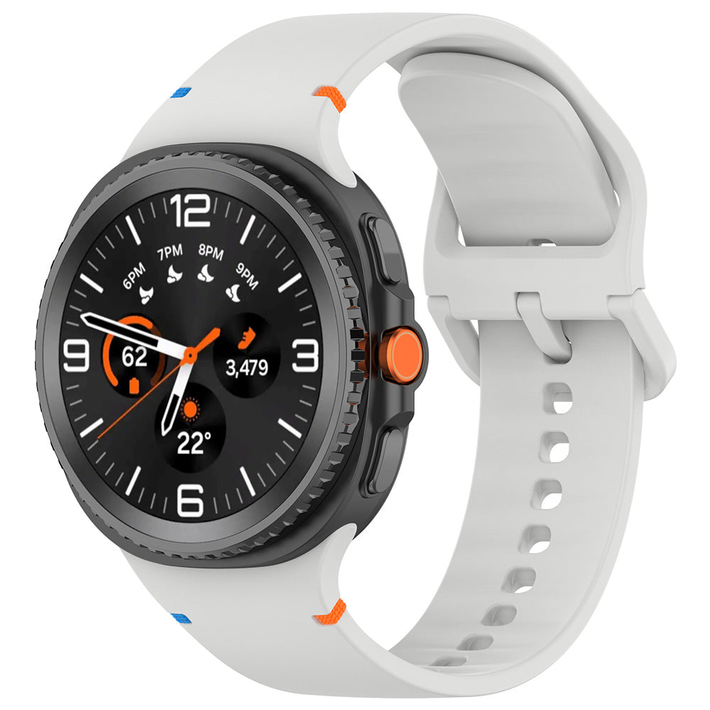 Kaiš Techsuit W079 za Samsung Galaxy Watch8 / Watch8 Classic Series, Sivi