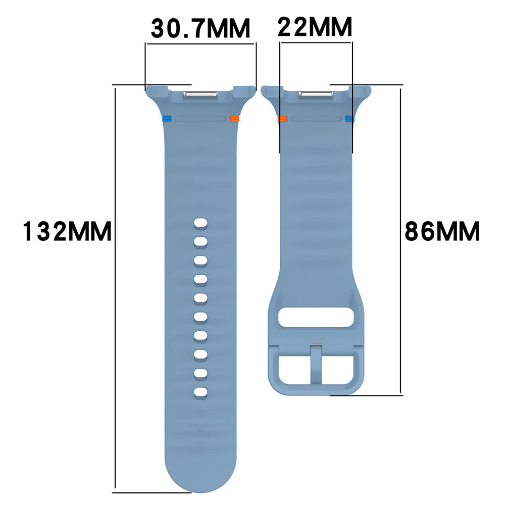 Kaiš Techsuit W079 za Samsung Galaxy Watch8 / Watch8 Classic Series, Crna