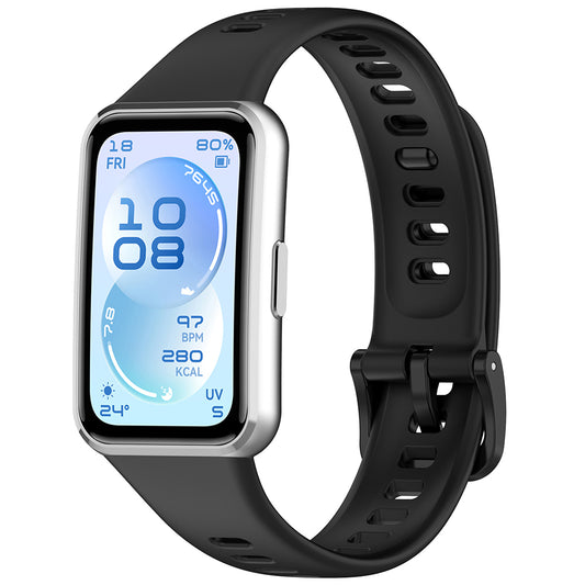 Kaiš Techsuit W081 za Huawei Band 11 / 11 Pro, Crni