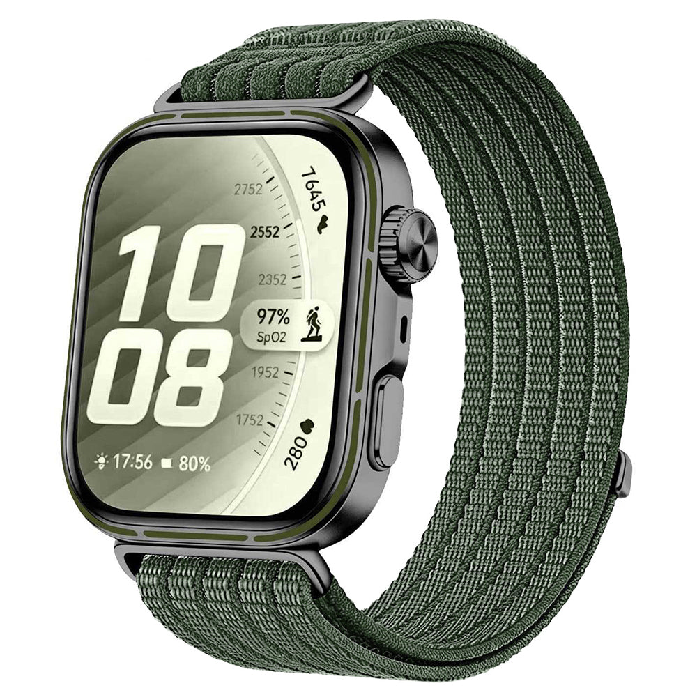 Techsuit kaiš W085 za Huawei Watch Fit 5, Tamno Zelena