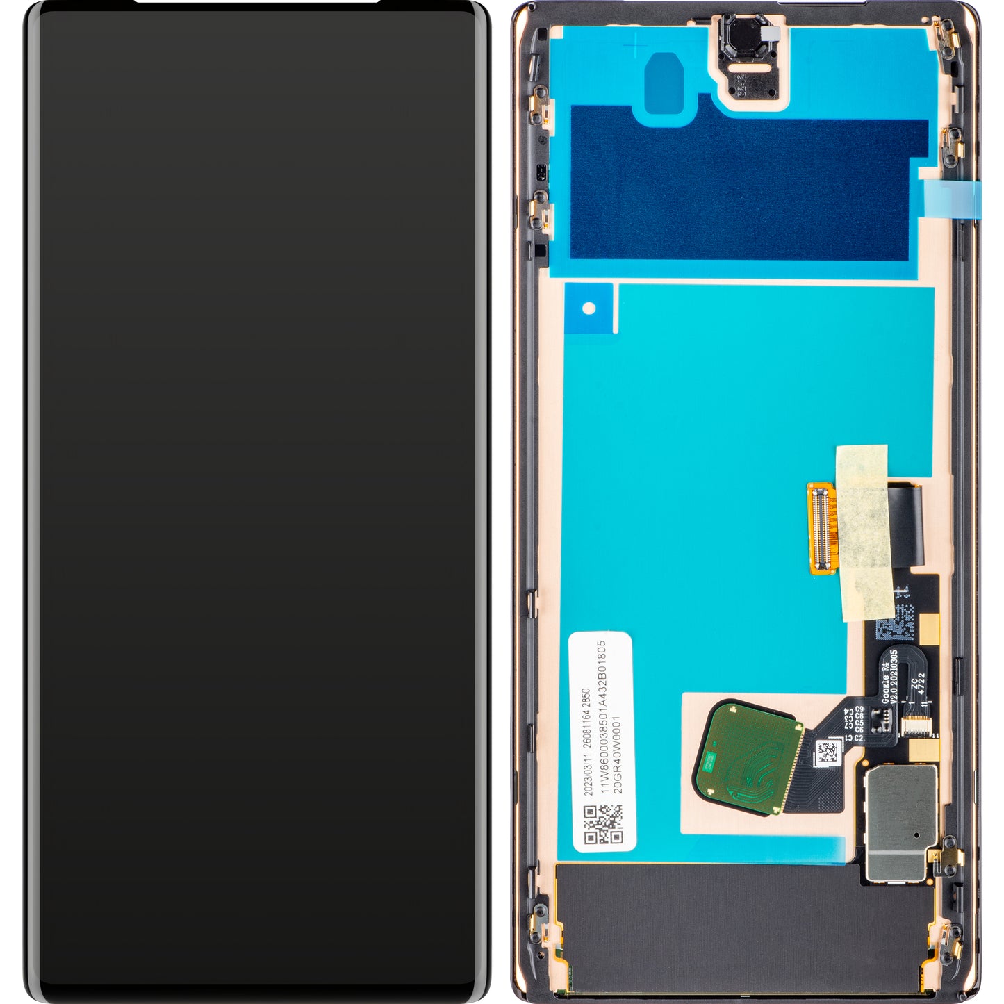 Display sa Touchscreen-om Google Pixel 6 Pro, Service Pack G949-00219-01