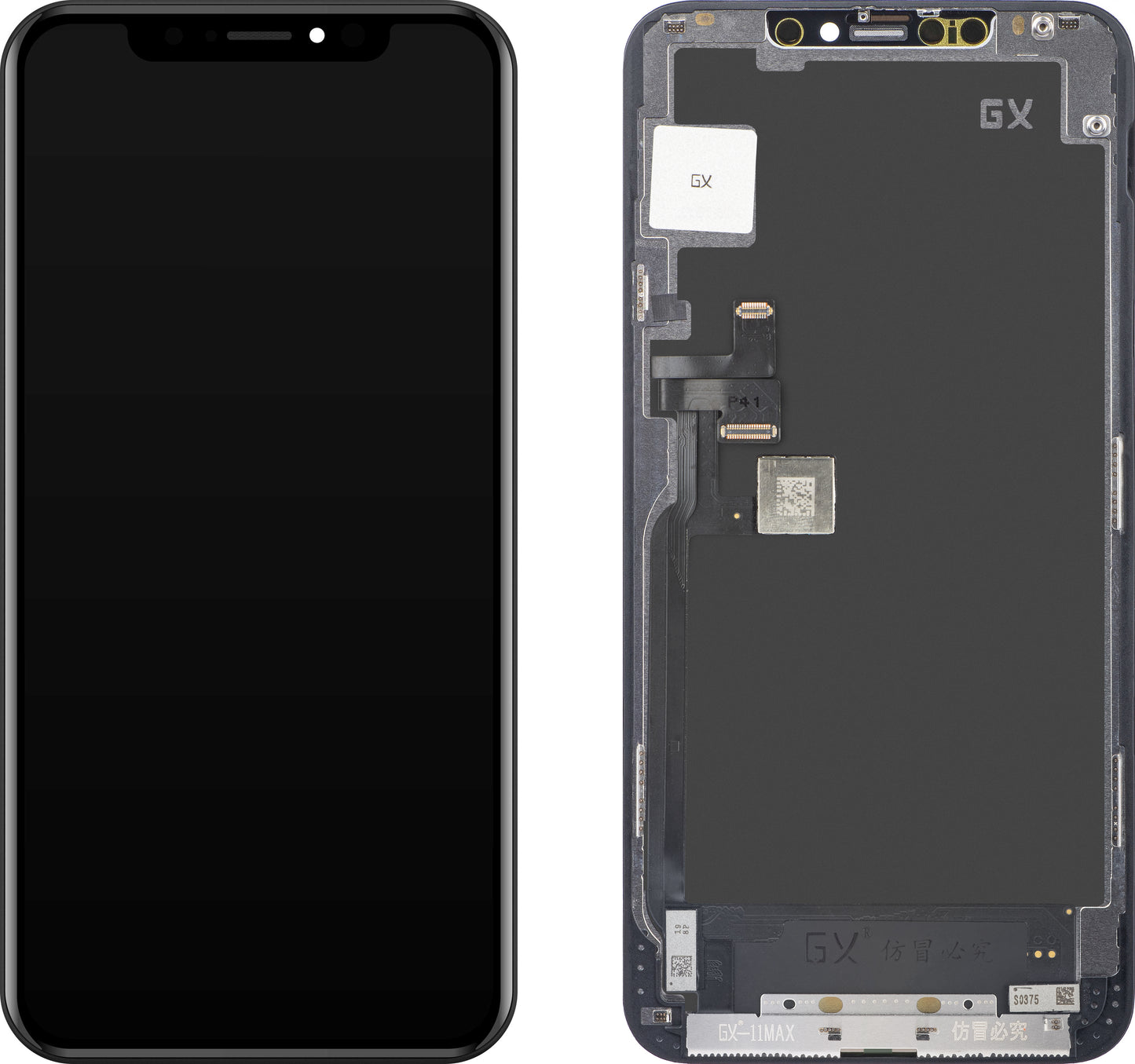 Display sa Touchscreenom GX za Apple iPhone 11 Pro Max, sa Ramom, OLED Verzija, Crni
