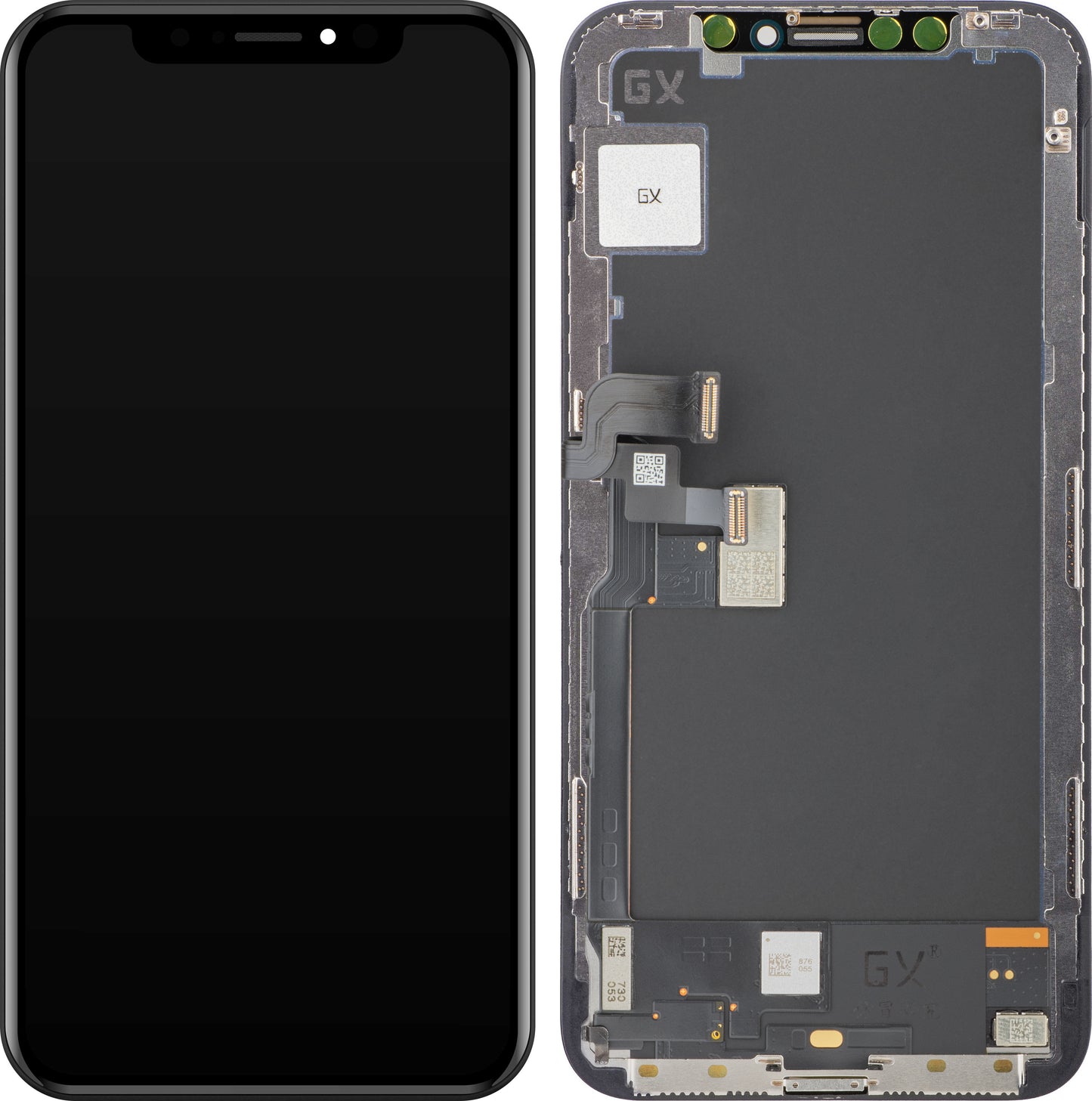 Display sa Touchscreenom GX za Apple iPhone X, sa Ramom, OLED Verzija, Crni