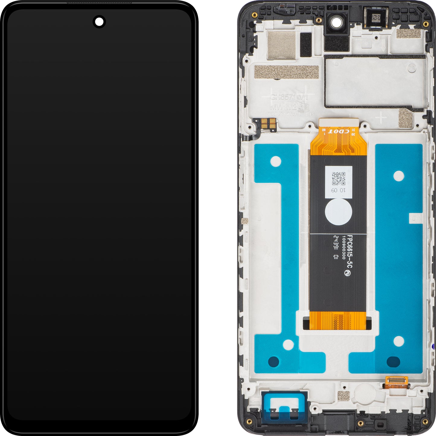 Display sa Touchscreenom HMD Pulse+ / Pulse Pro / Pulse, sa Ramom, Crn, Service Pack 286940623