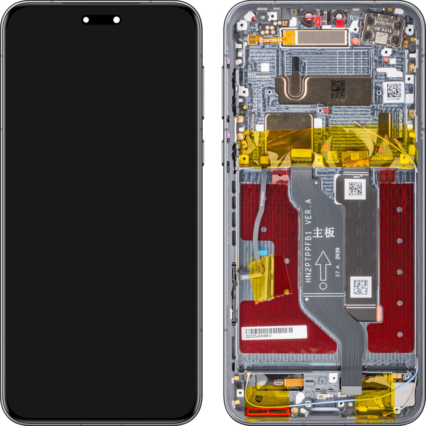 Display sa Touchscreen-om Honor Magic7 Pro, sa Ramom, Crni, Service Pack 0235AMRV