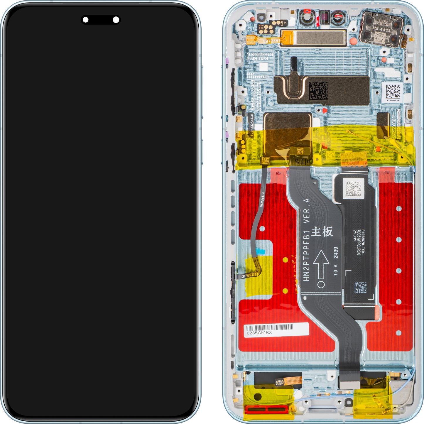 Display sa Touchscreen-om Honor Magic7 Pro, sa Ramom, Plavo (Breeze Blue), Service Pack 0235AMRX