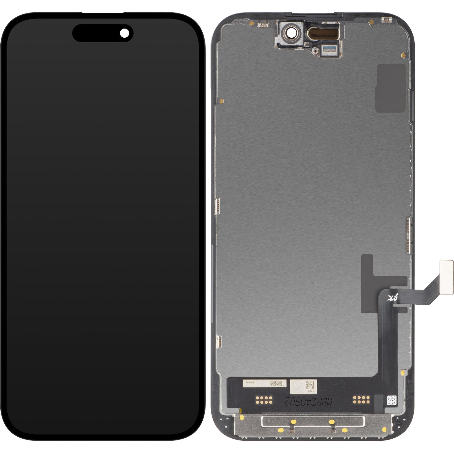 Display sa Touchscreenom JK za Apple iPhone 15, sa Ramom, LCD In-Cell Verzija, Crni