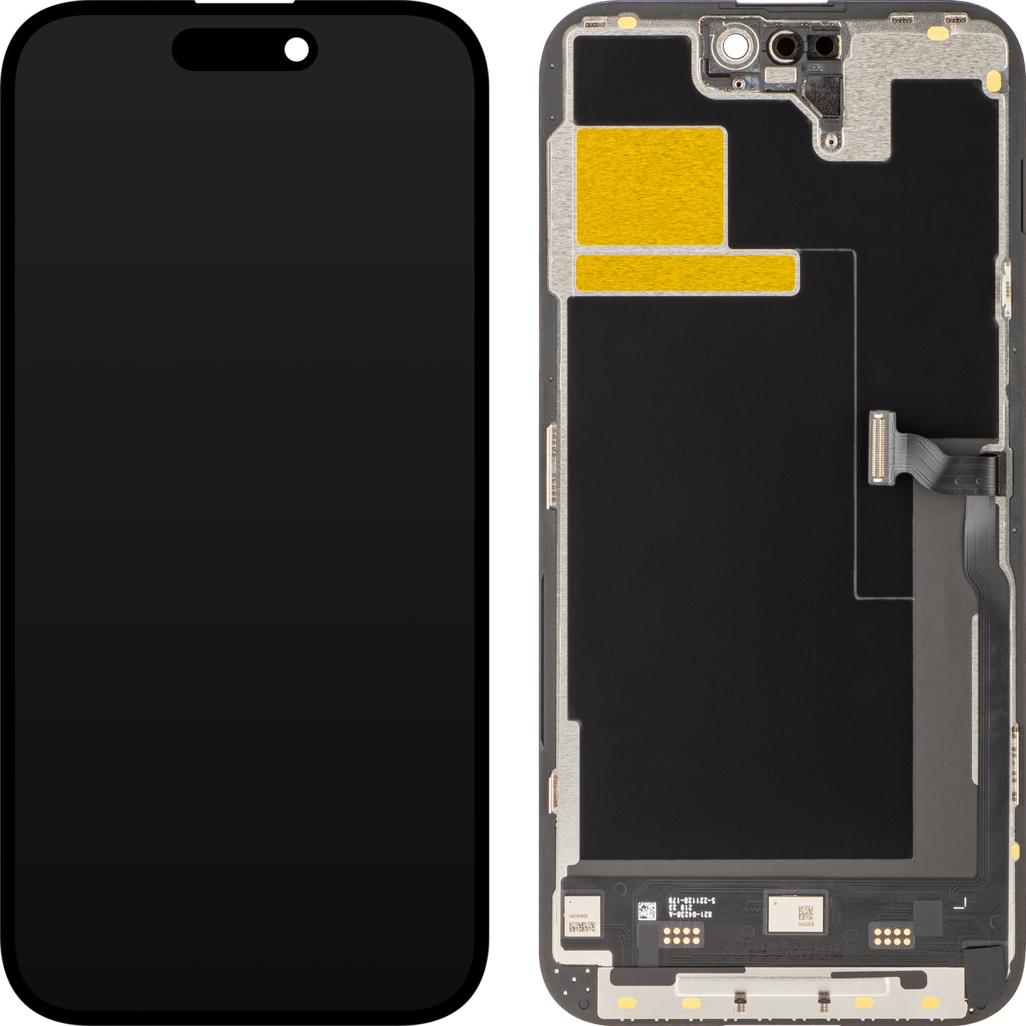 Display sa Touchscreenom JK za Apple iPhone 14 Pro Max, sa Ramom, LCD In-Cell IC Movable verzija, Crni