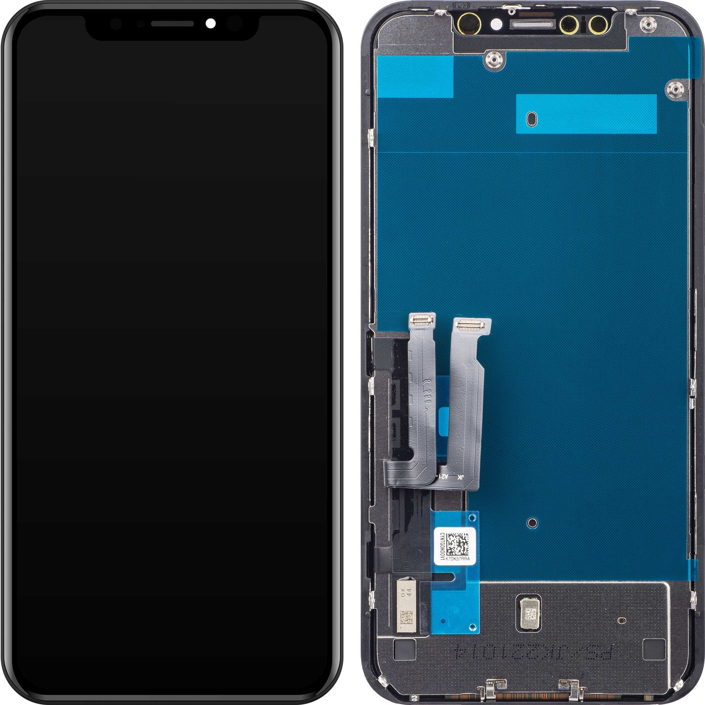 Display sa Touchscreenom JK za Apple iPhone XR, sa Ramom, LCD In-Cell Verzija, Crni