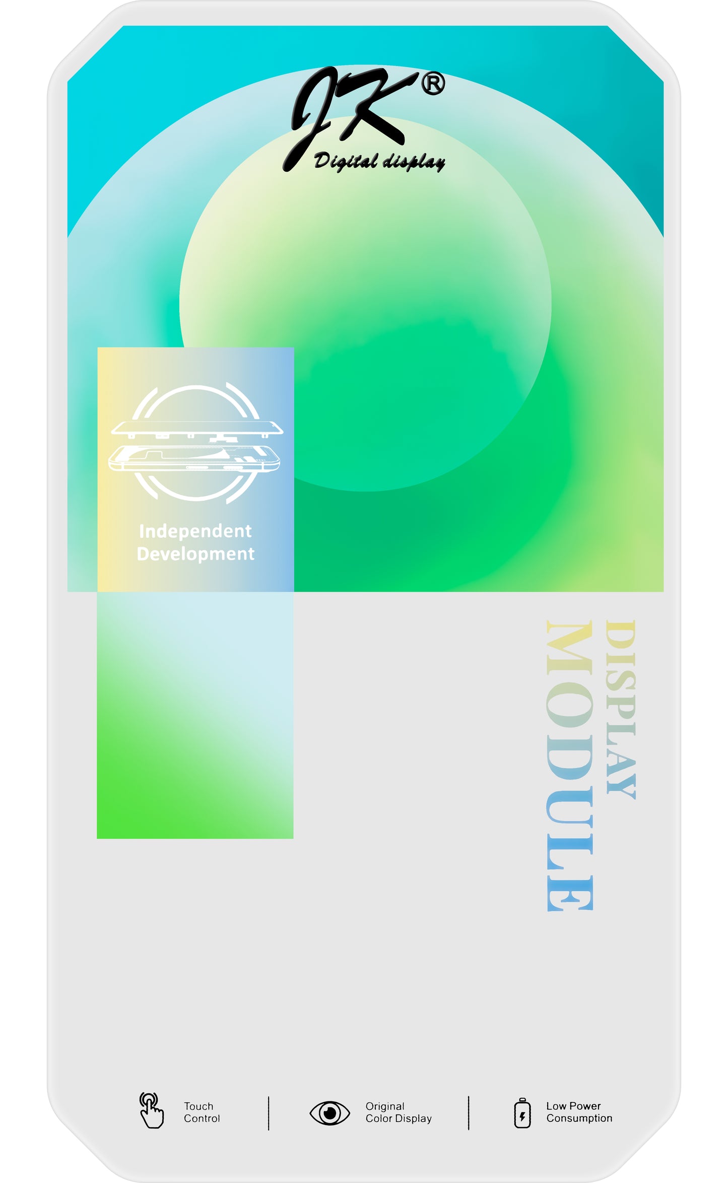 Display sa Touchscreenom JK za Apple iPhone 13 Pro Max, sa Ramom, LCD In-Cell Verzija, Crni