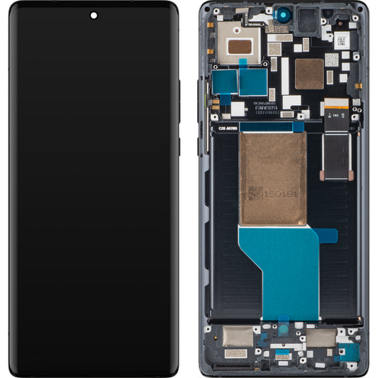 Display sa Touchscreen-om Motorola Edge 30 Ultra, sa Ramom, Crni (Interstellar Black), Service Pack 5D68C21452