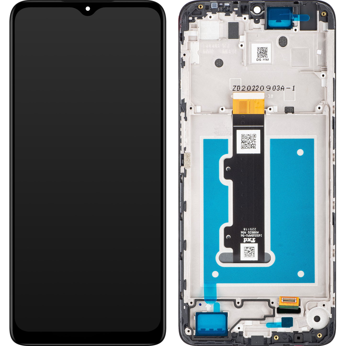 Display sa Touchscreen-om Motorola Moto E22i / E22, sa Ramom, Crni, Service Pack 5D68C21594
