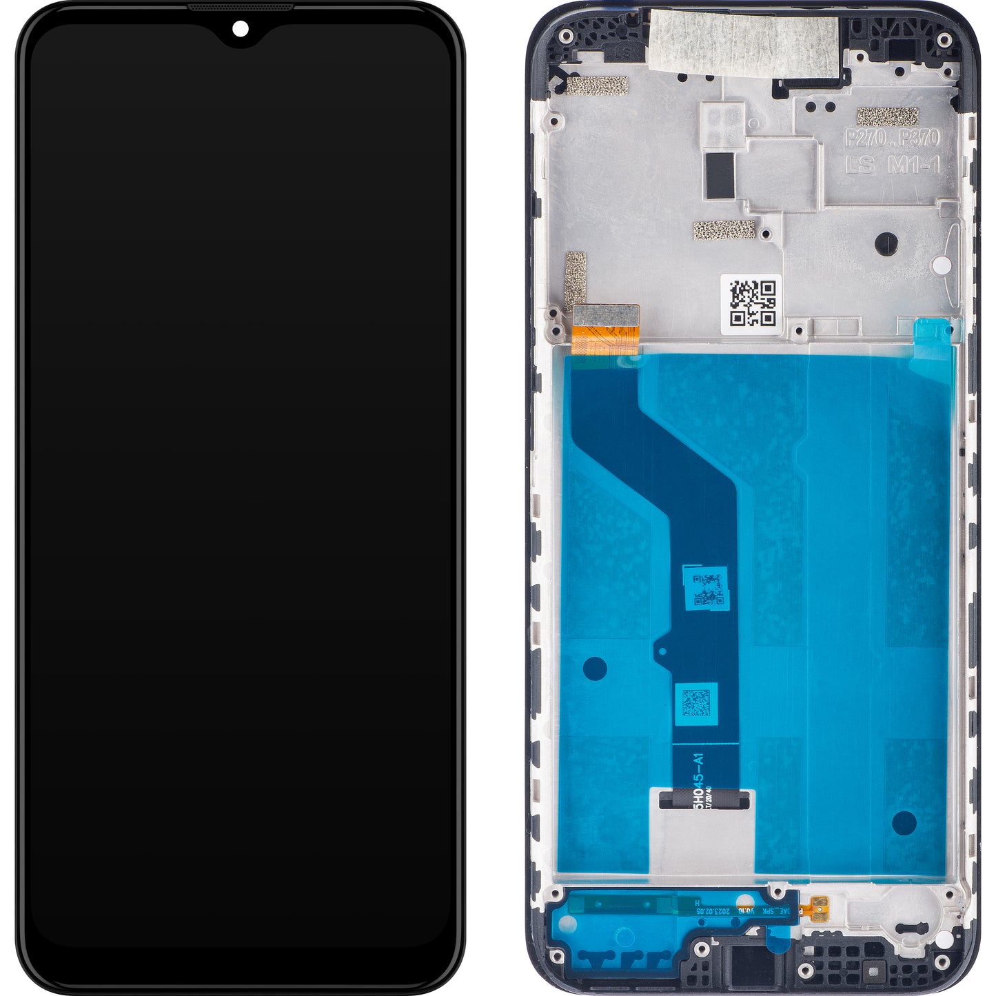 Display sa Touchscreen-om Motorola Moto E7 Plus, sa Ramom, Crni, Service Pack 5D68C17416