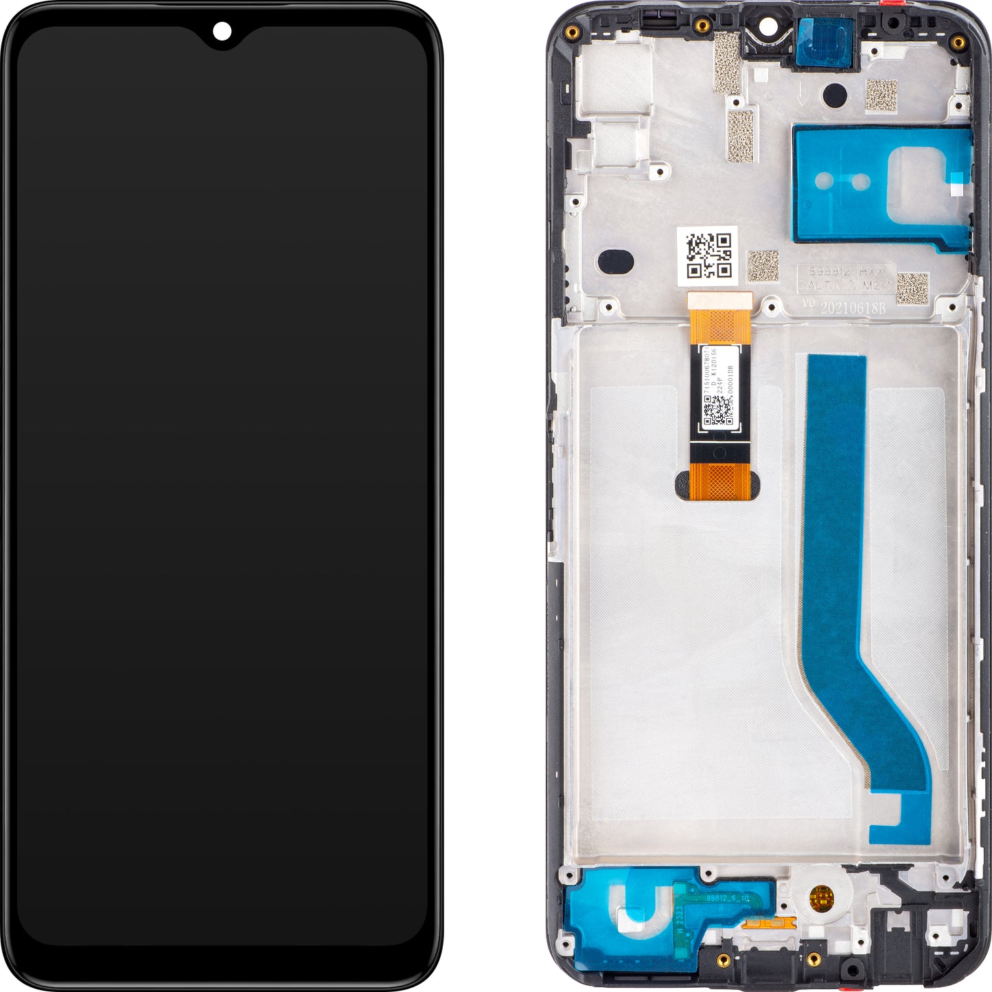 Display sa Touchscreen-om Motorola Moto G50 5G, sa Ramom, Crni, Service Pack 5D68C18927