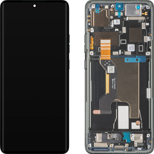 Display sa Touchscreen-om Motorola Edge 50 Ultra, sa Ramom, Crni (Forest Grey), Service Pack 5D68C24483