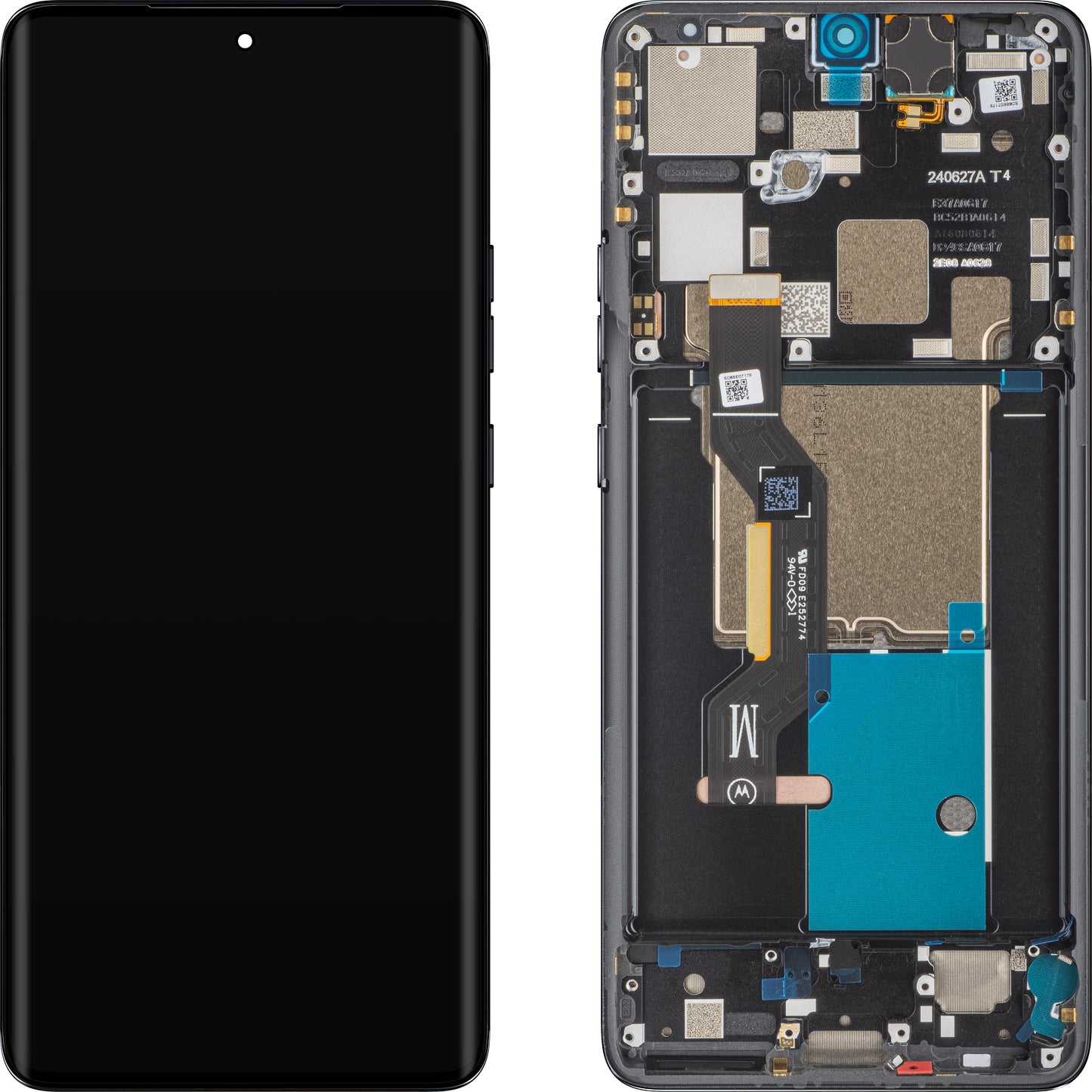 Display sa Touchscreen-om Motorola Edge 50 Pro, sa Ramom, Crni (Black Beauty), Service Pack 5D68C24092