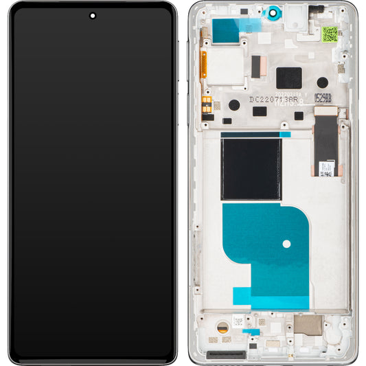 Display sa Touchscreen-om Motorola Edge 30 Pro, sa Ramom, Srebrni (Stardust White), Service Pack 5D68C20277