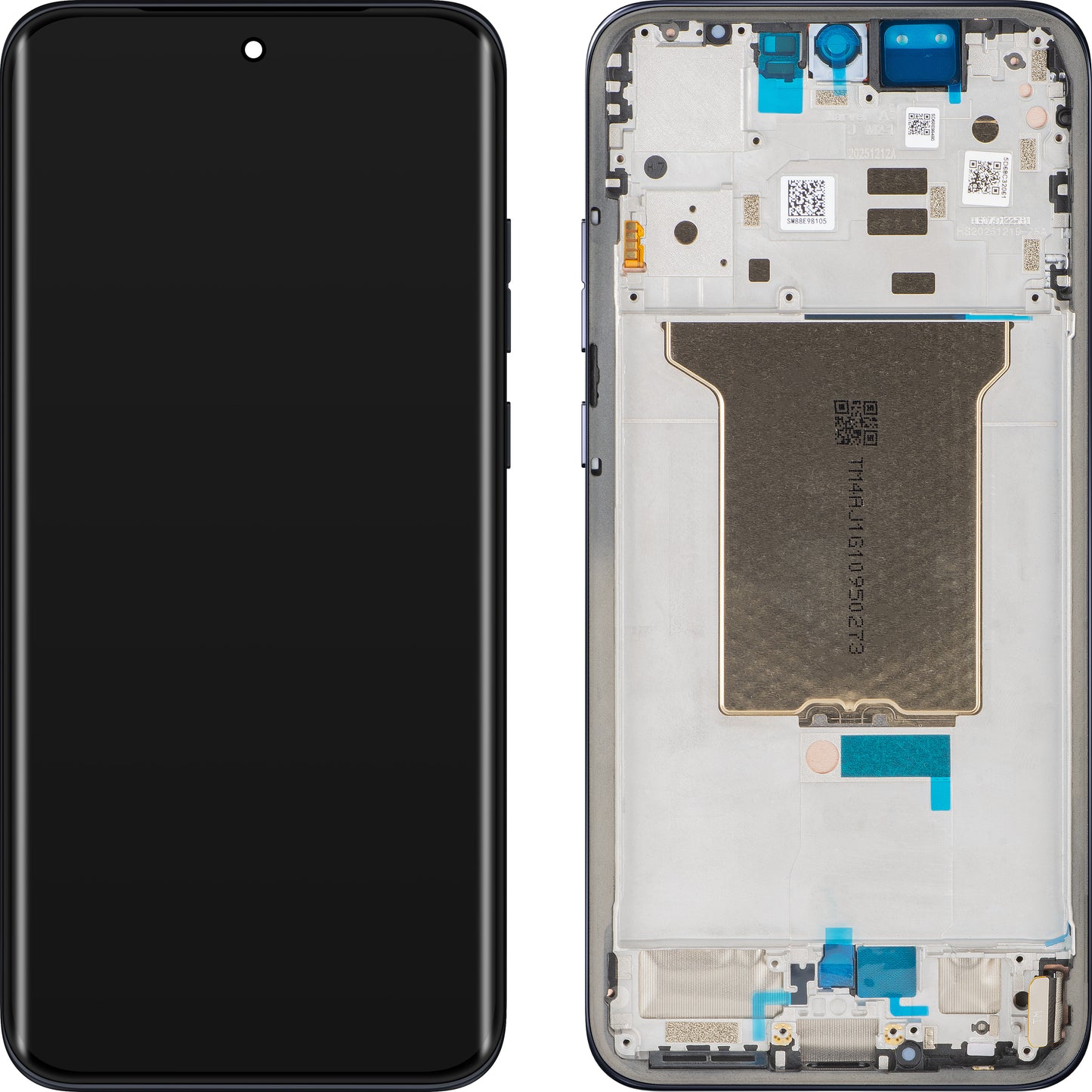 Display sa Touchscreen-om Motorola Edge 70 Fusion, sa Ramom, Tamnoplav (Pantone Silhouette), Service Pack 5D68C32061