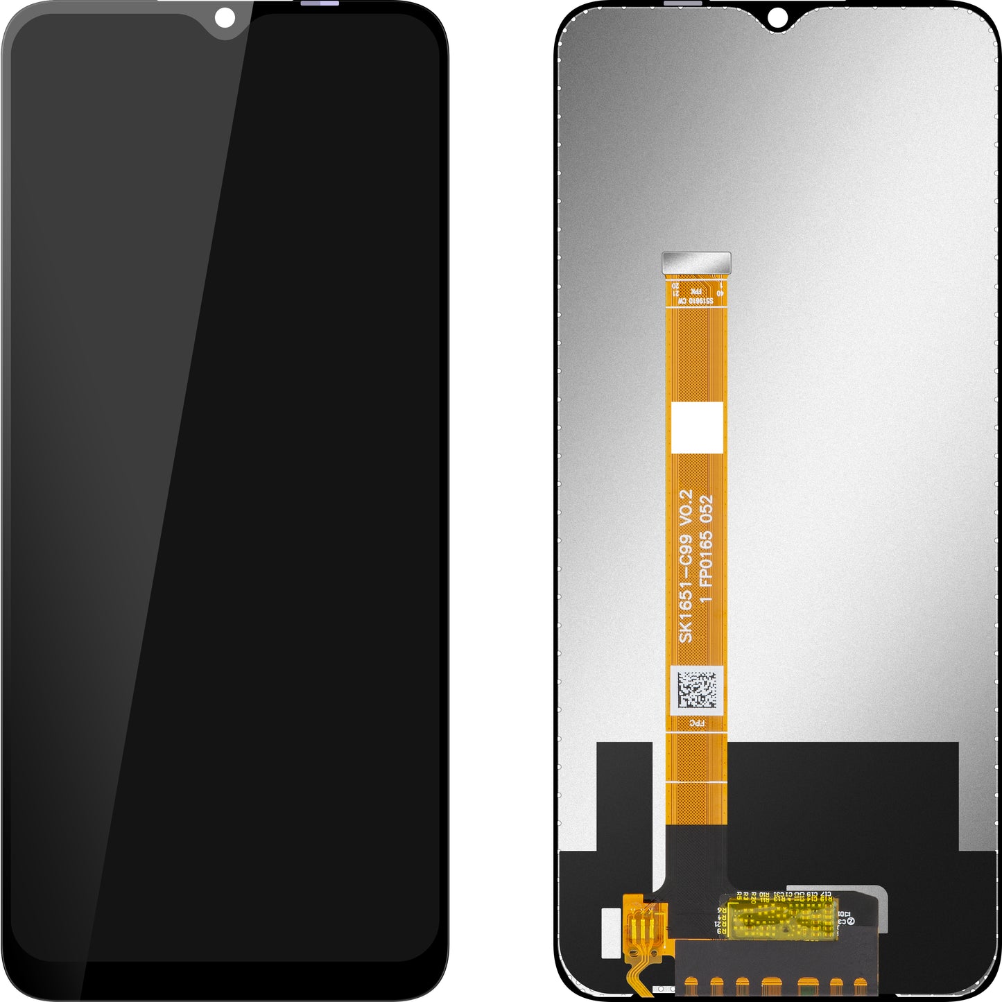 Display sa Touchscreen MP kompatibilan sa Realme C21Y / C25Y