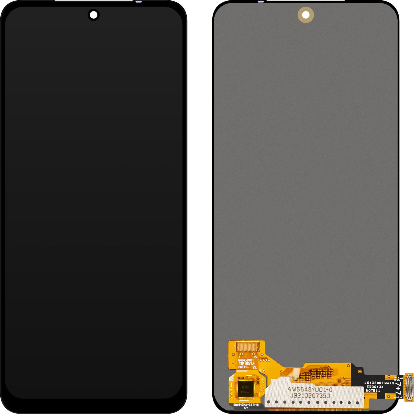 Display sa Touchscreen MP kompatibilan sa Xiaomi Poco M4 Pro / Redmi Note 11 / Note 11S / Note 12S, OLED verzija