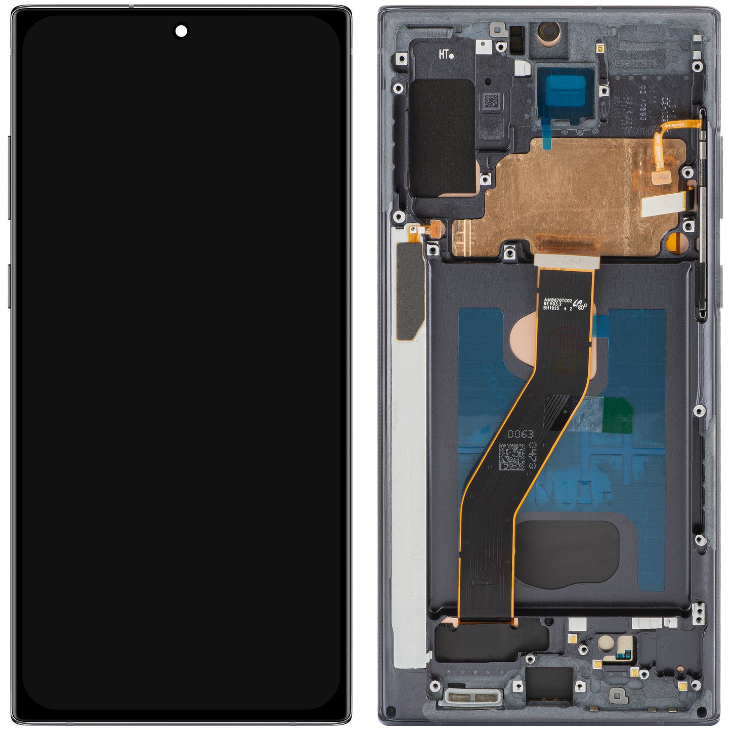 Display sa Touchscreen MP kompatibilan sa Samsung Galaxy Note 10+ N975, sa Ramom, OLED verzija, Crni