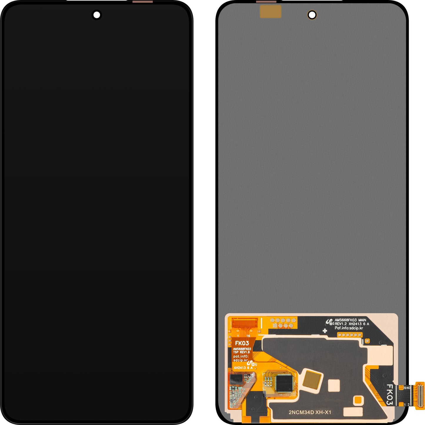 Display sa Touchscreen MP kompatibilan sa Realme 14T / 14, OLED verzija