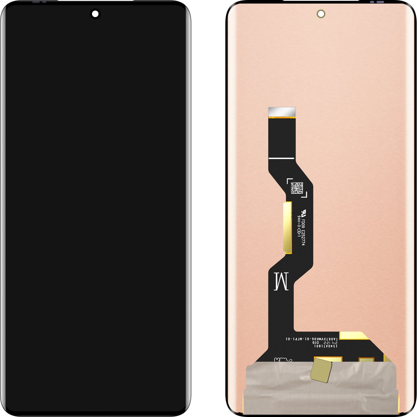 Display sa Touchscreen MP kompatibilan sa Motorola Edge 50 / Edge 50 Pro, OLED verzija