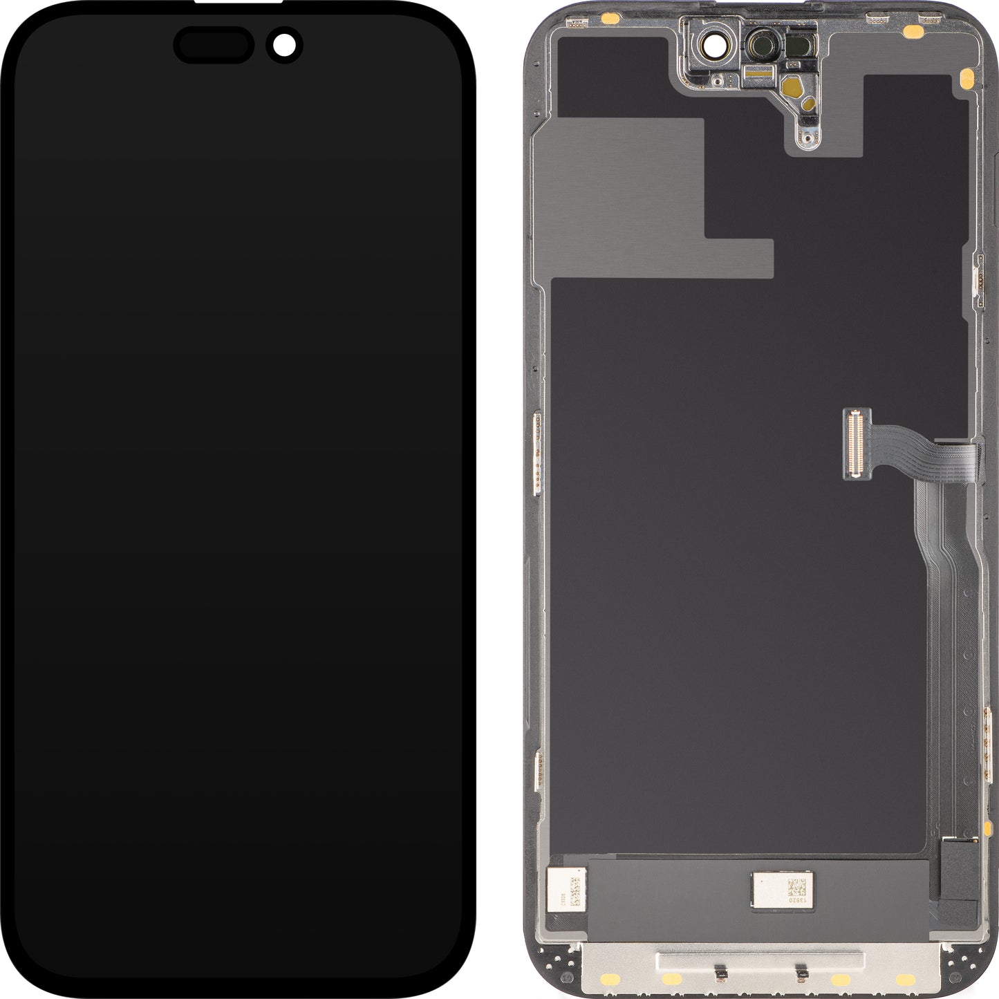 Display sa Touchscreen MP kompatibilan sa Apple iPhone 14 Pro Max, sa Ramom, OLED FHD Diagnostic verzija, Crni