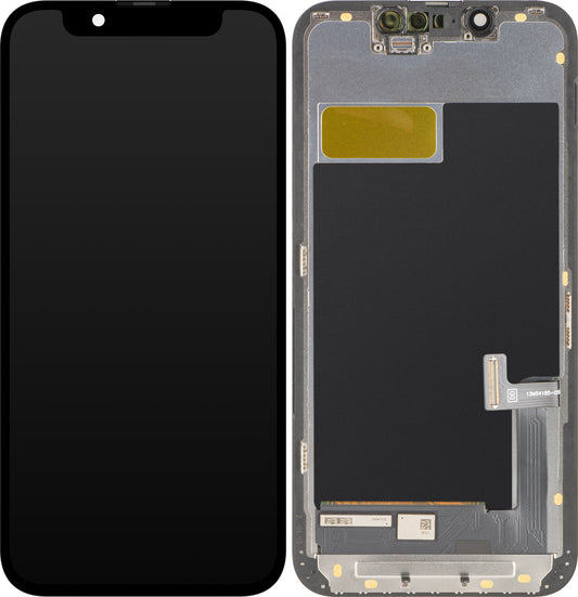 Display sa Touchscreen MP kompatibilan sa Apple iPhone 13 mini, sa Ramom, OLED FHD IC Movable verzija, Crni