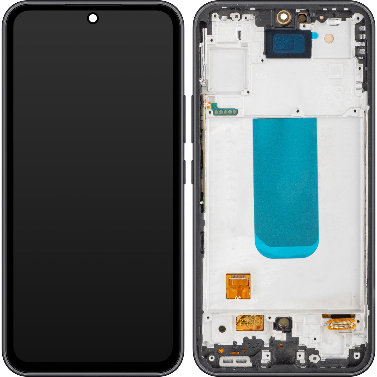 Display sa Touchscreenom MP kompatibilan sa Samsung Galaxy A54 A546, sa Ramom, OLED Verzija, Crni (Grafit)