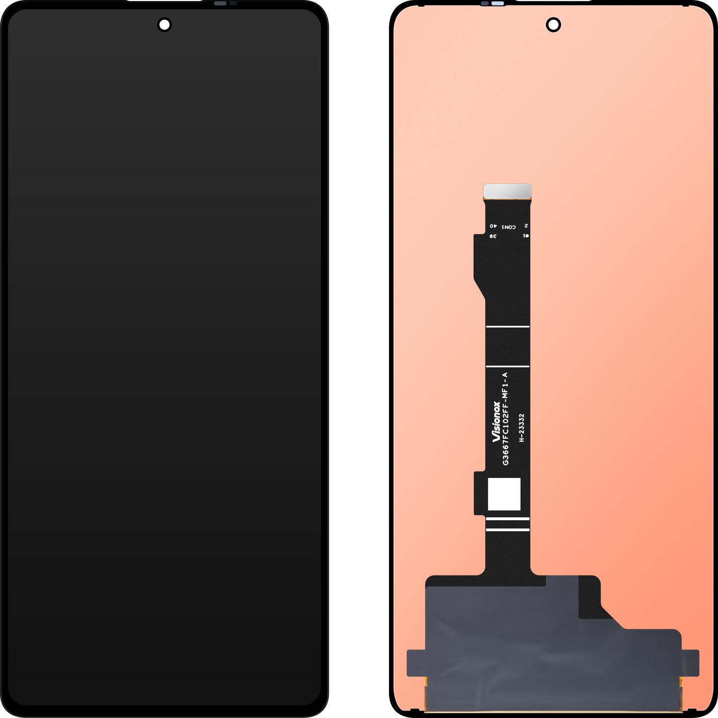 Display sa Touchscreen MP kompatibilan sa Xiaomi Poco X5 Pro / Redmi Note 12 Pro 5G / Note 12 Pro+, OLED verzija