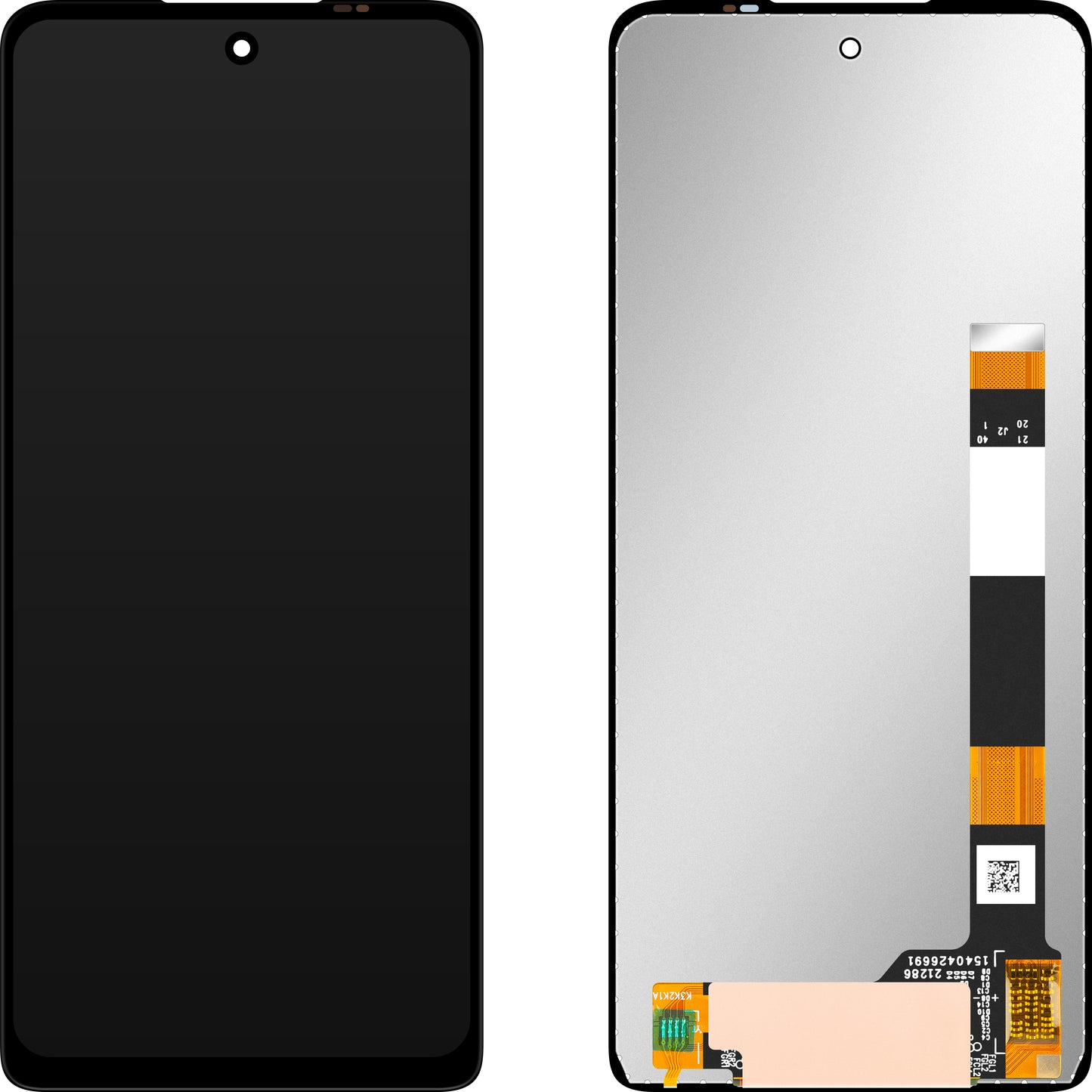 Display sa Touchscreen MP kompatibilan sa Motorola Moto G200 5G