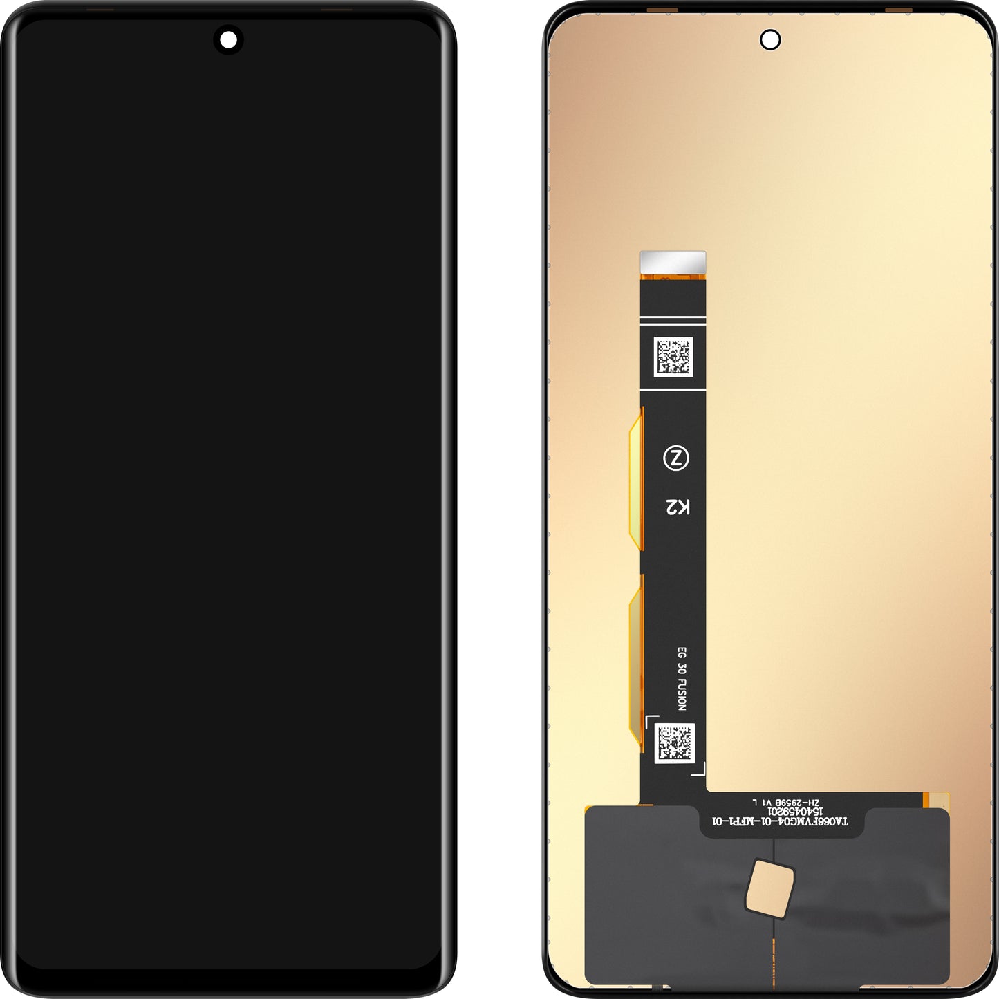 Display sa Touchscreen MP kompatibilan sa Motorola Edge 40 / Edge 40 Neo