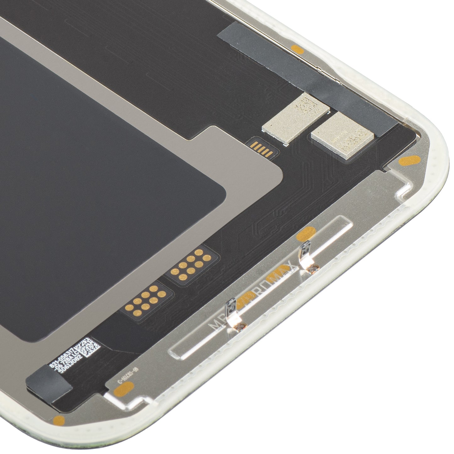 Ekran sa Touchscreen MP kompatibilan sa Apple iPhone 17 Pro Max, sa Ramom, Verzija Soft OLED FHD 120Hz IC Movable, Crna