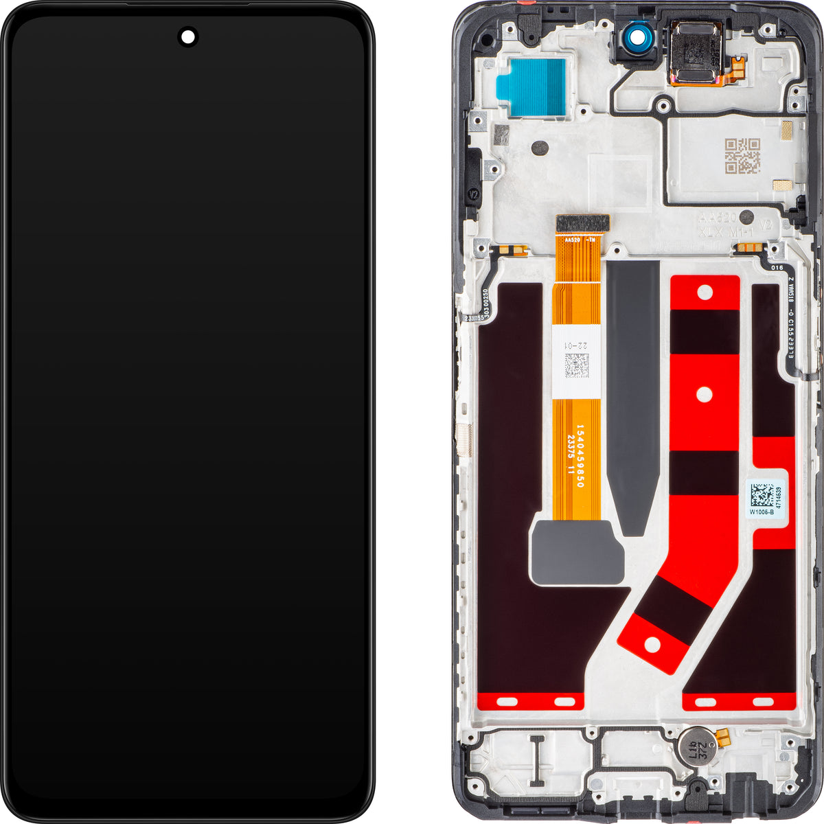 Display sa Touchscreen-om OnePlus Nord CE 3 Lite / Nord N30, sa Ramom, Sivi (Chromatic Gray), Service Pack 1001100068