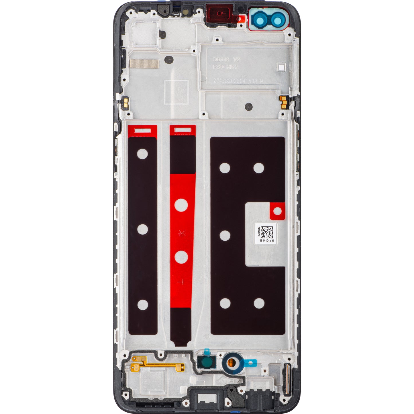 Display sa Touchscreenom Oppo Reno4 Lite, sa Ramom, Crni, Service Pack 4904988