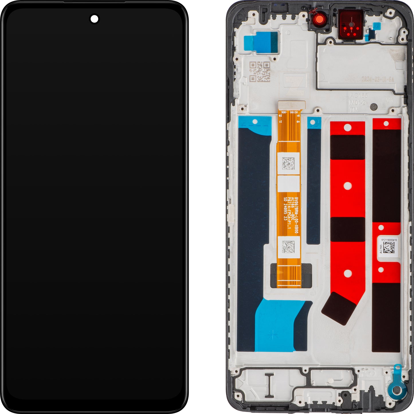 Display sa Touchscreenom Oppo A60, sa Ramom, Crni, Service Pack 621029000204