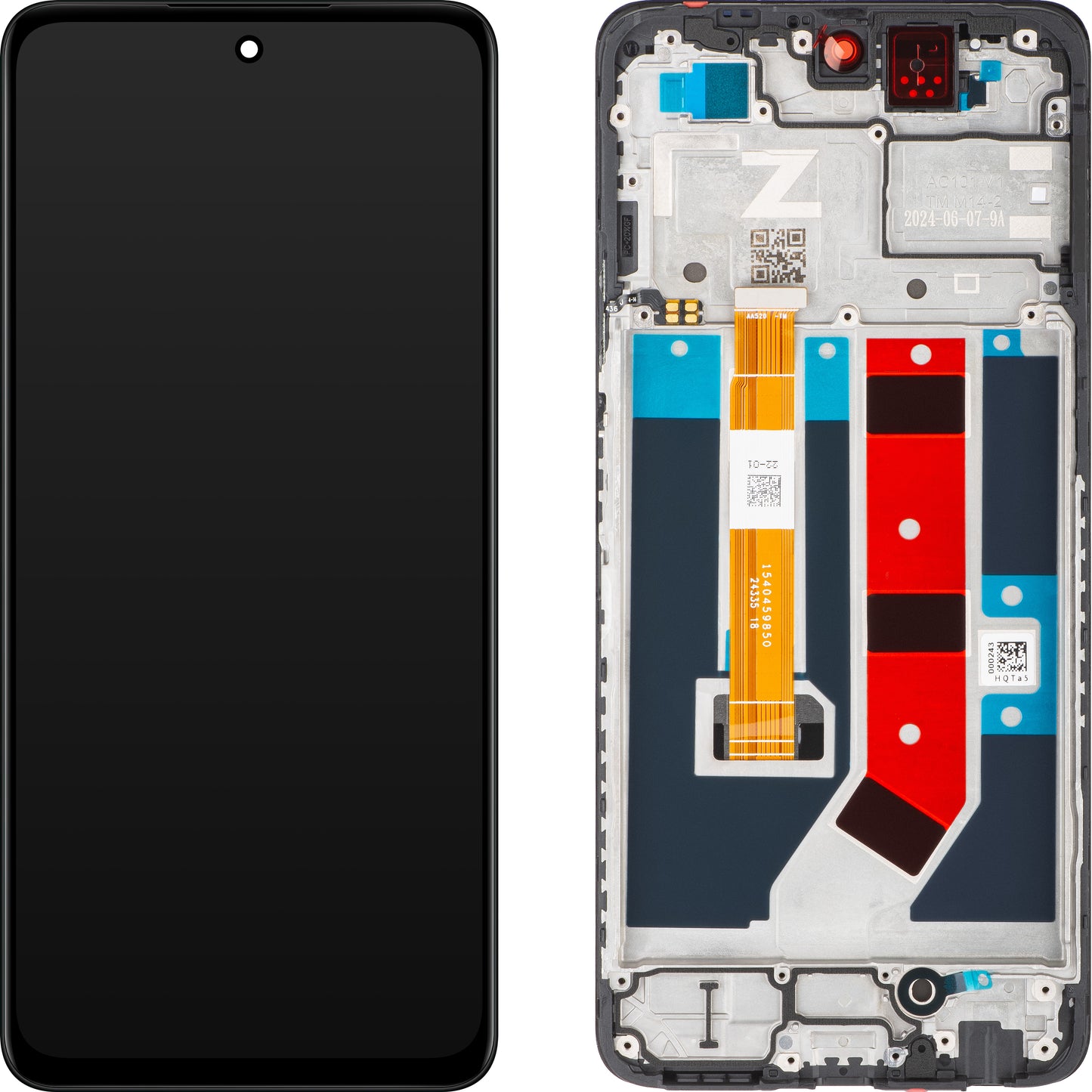 Display sa Touchscreenom Oppo A79, sa Ramom, Crni, Service Pack 621029000103