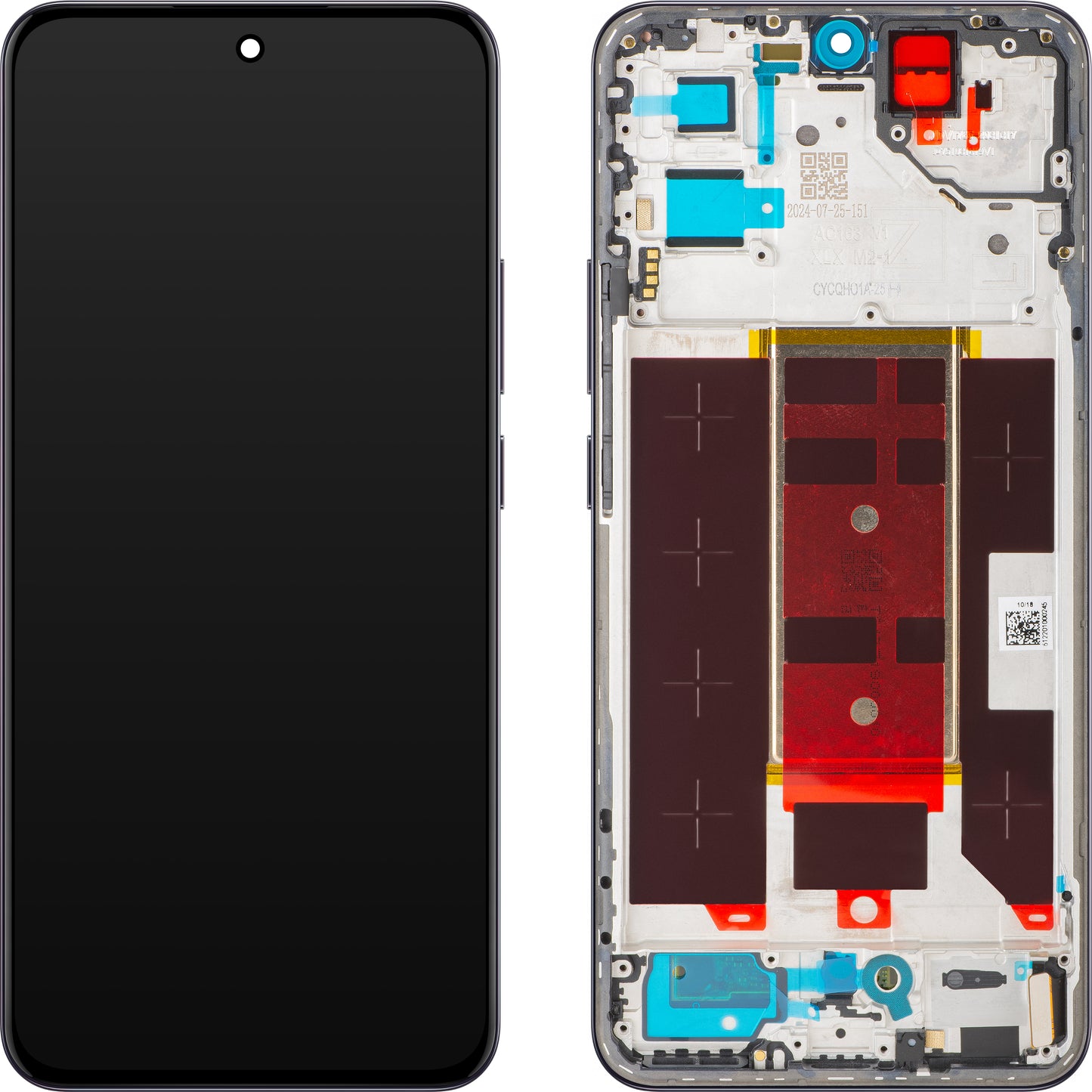 Display sa Touchscreen-om Oppo Reno12 Pro, sa Ramom, Crni (Space Brown), Service Pack 621029000216