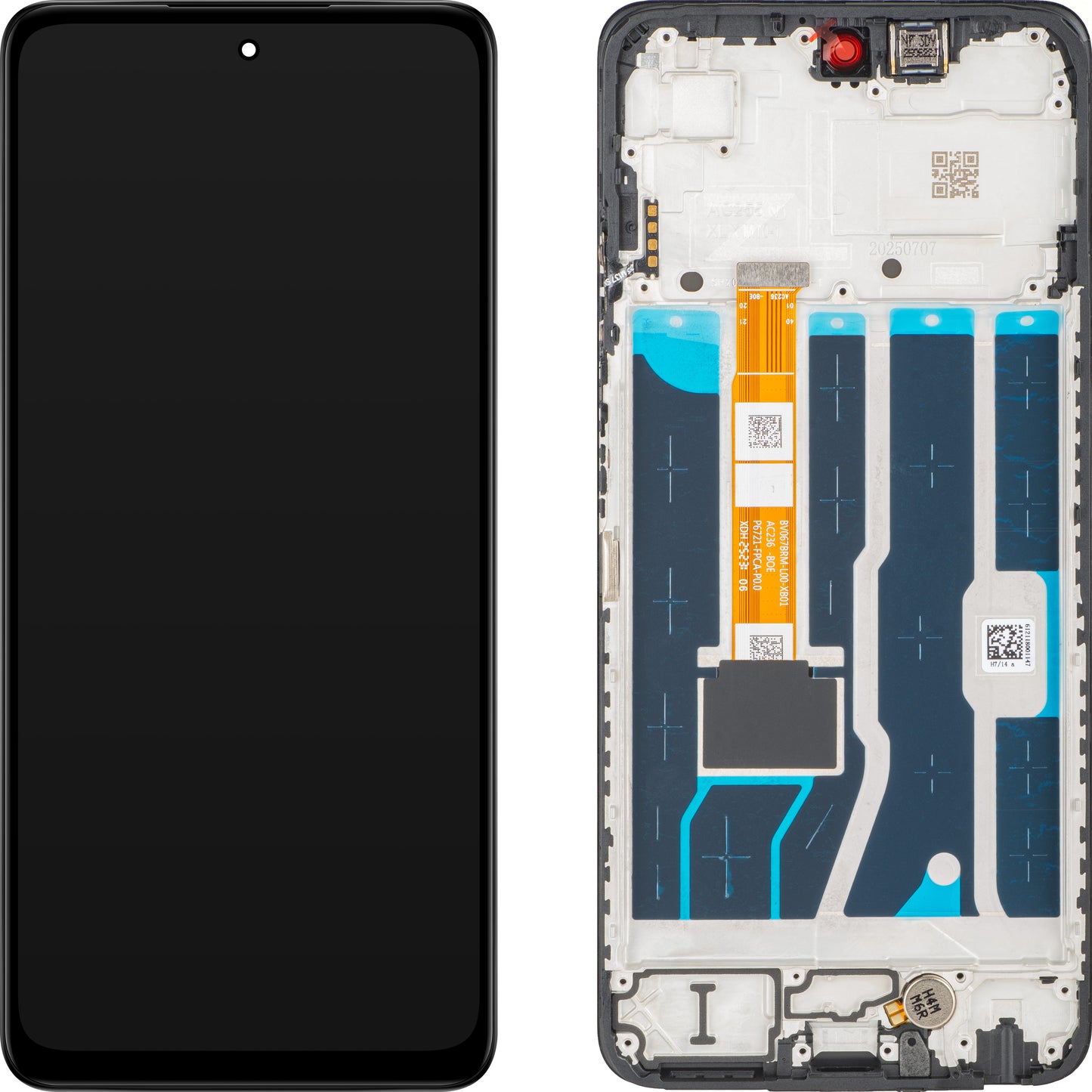 Display sa Touchscreenom Oppo A5 4G, sa Ramom, Crni, Service Pack 621029000585